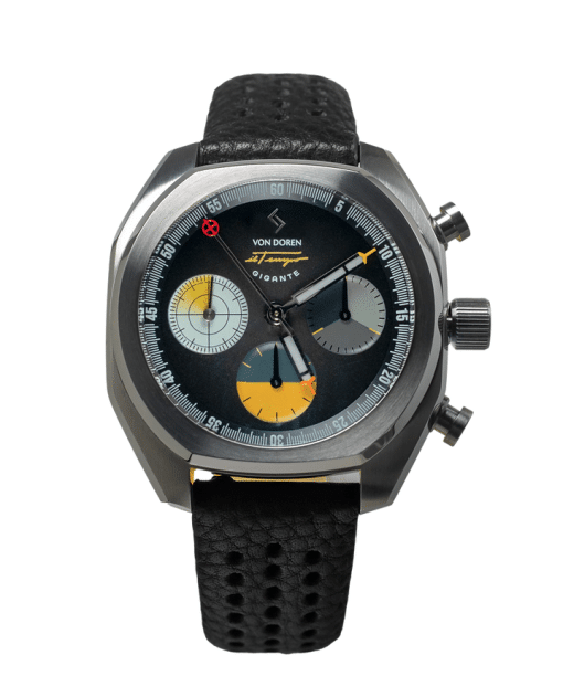 Von Doren Il Tempo Gigante Automatisk Kronograf - Sort
