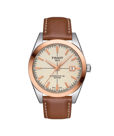 Tissot Gentleman Powermatic 80 Silicium 18K Gold - T927.407.46.261.00