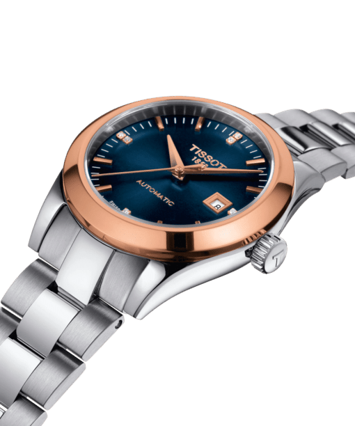 Alternative view of Tissot T-My Lady Automatic 18K Gold bezel - T930.007.41.046.00